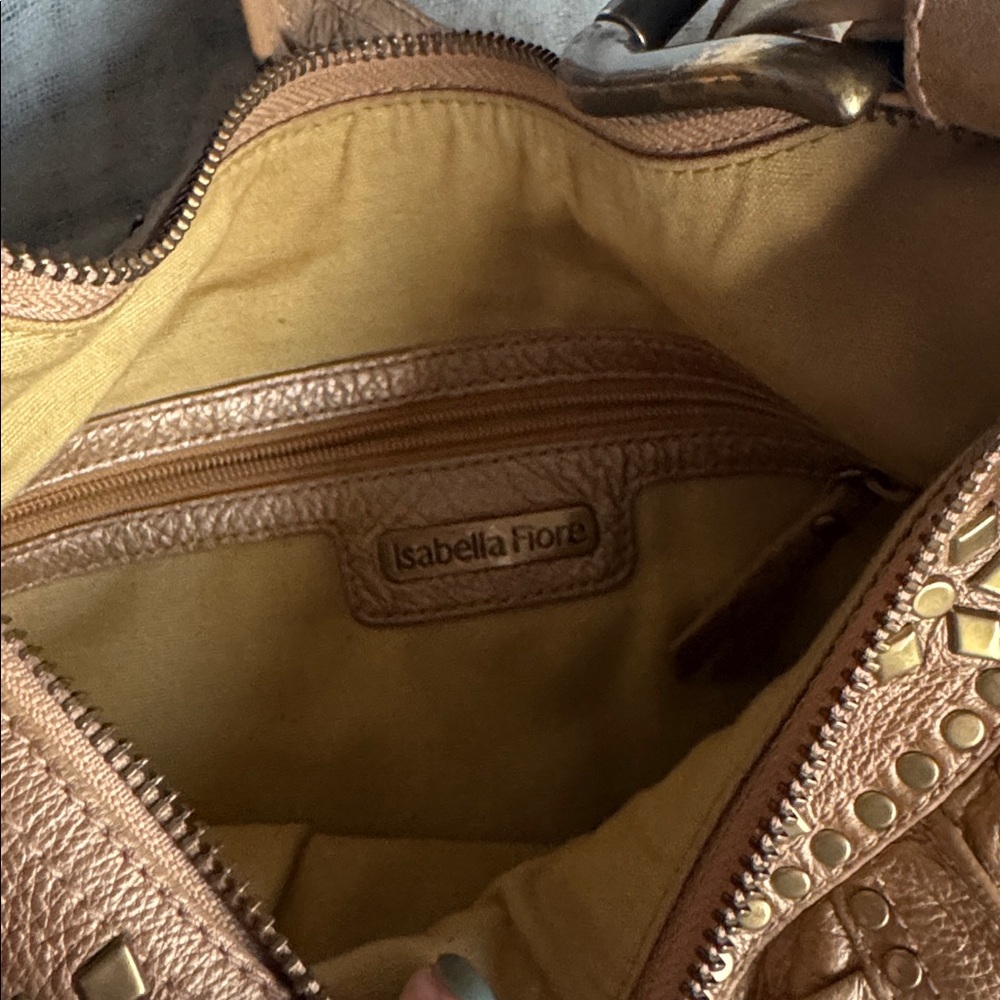 Y2K Isabella Fiore Bronze Shoulder Bag - Picture 6 of 6